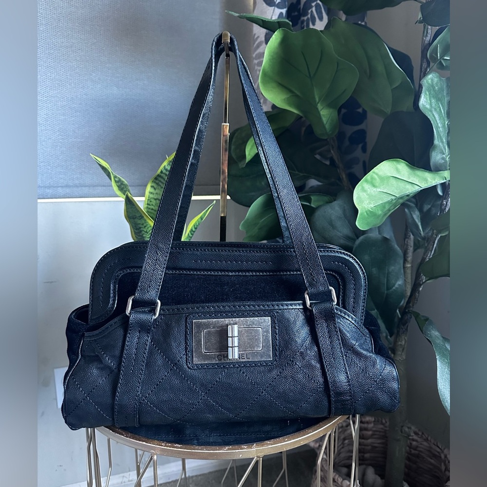 Chanel Caviar Mademoiselle Reissue Shoulder Bag